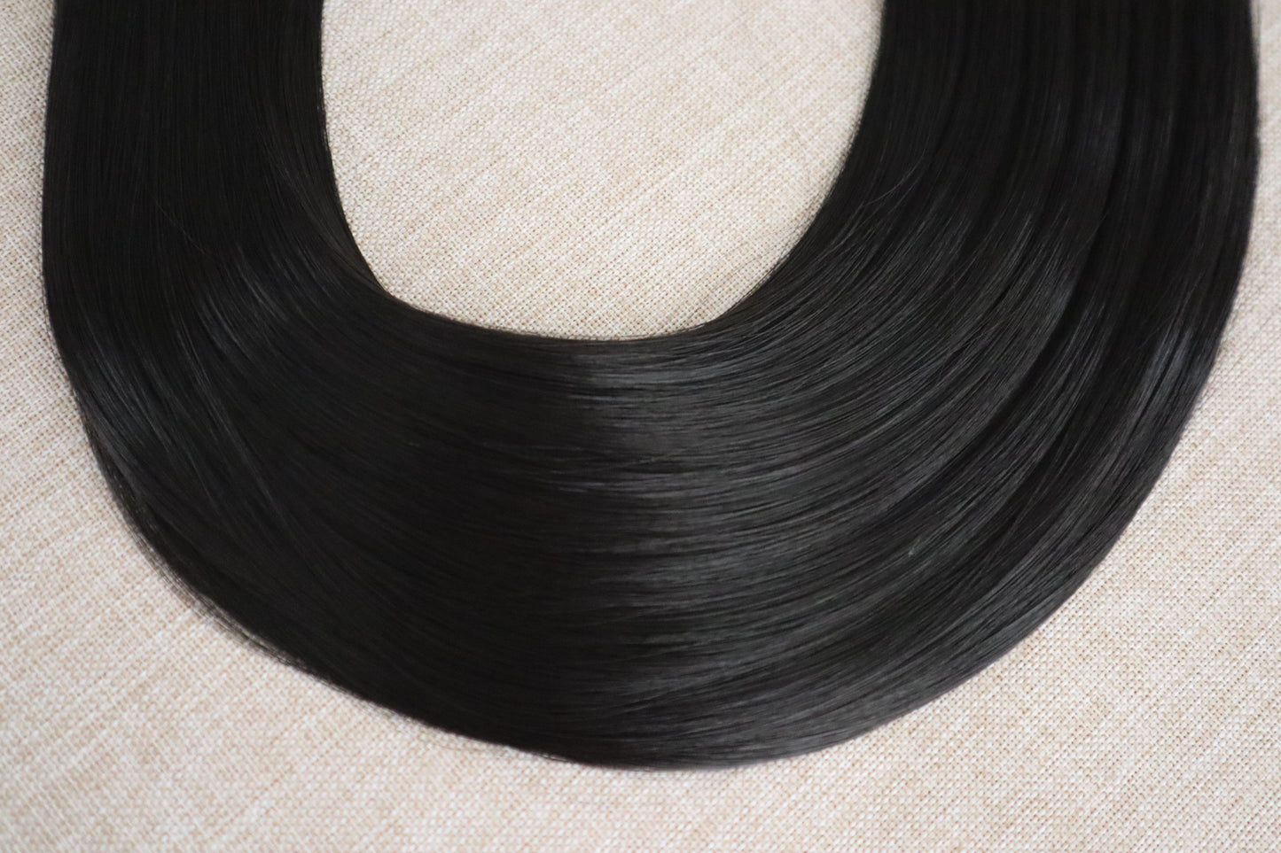 Bone Straight Braiding Hair – Soft Black (1B)
