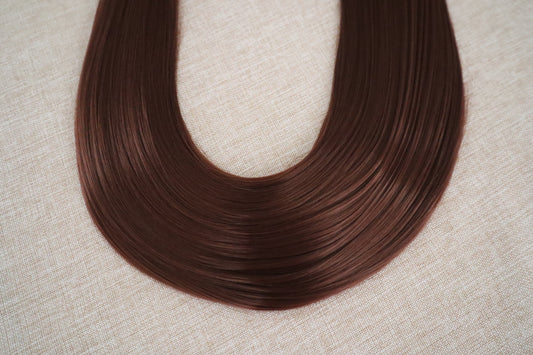 Bone Straight Braiding Hair – Dark Auburn (33)