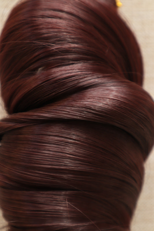 French Curl Braiding Hair – Burgundy (99J)