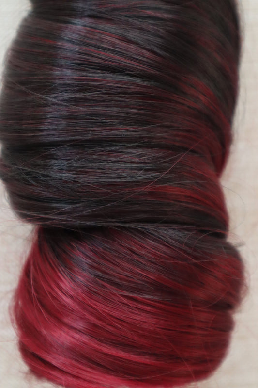 French Curl Braiding Hair – Black to Cherry (Tbug)