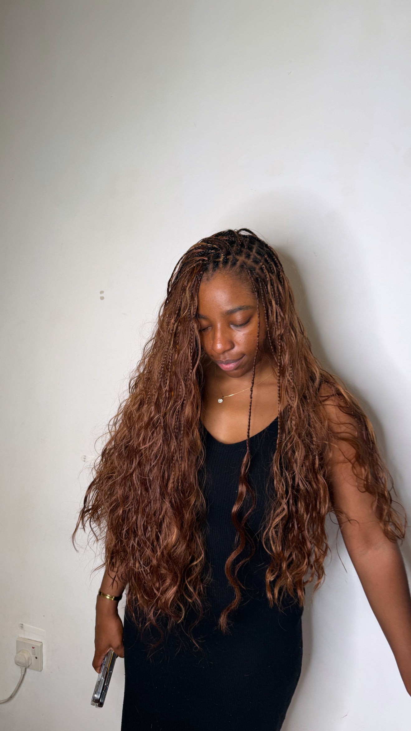Body Wave Braiding Hair – Auburn Brown Mix (P30/33)