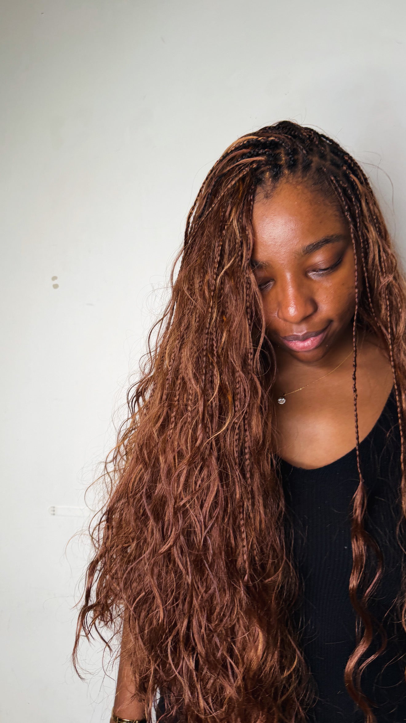 Body Wave Braiding Hair – Auburn Brown Mix (P30/33)