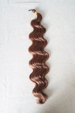 Body Wave Braiding Hair – Auburn Brown Mix (P30/33)