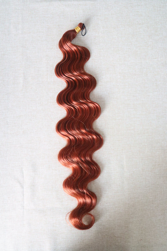 Body Wave Braiding Hair – Copper (350)