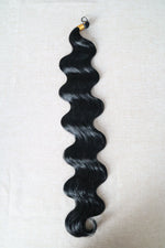 Body Wave Braiding Hair – Jet Black (1)