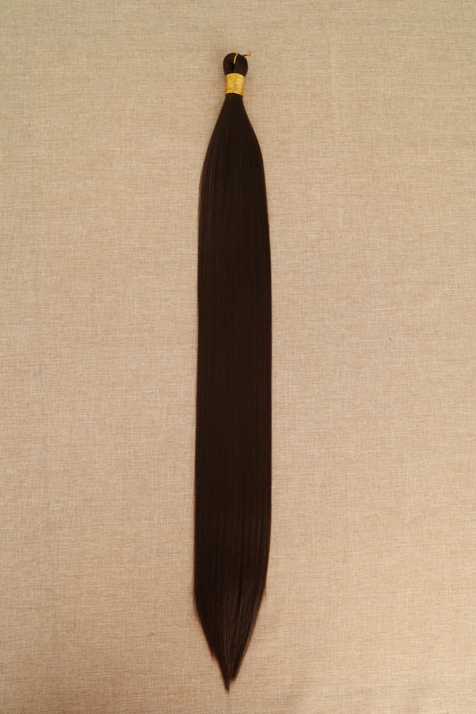 Bone Straight Braiding Hair – Chocolate (4)