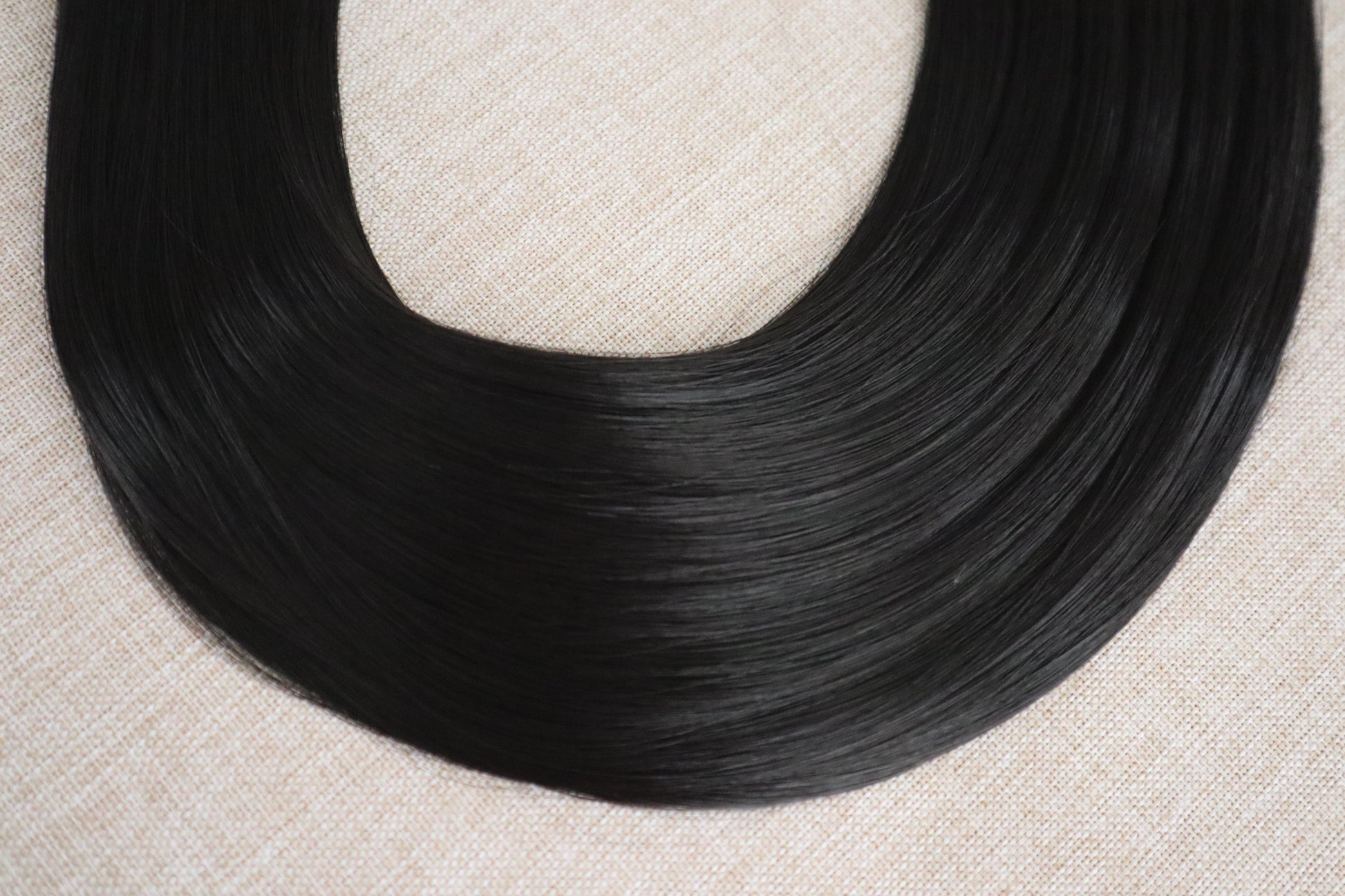 Bone Straight Braiding Hair – Soft Black (1B)