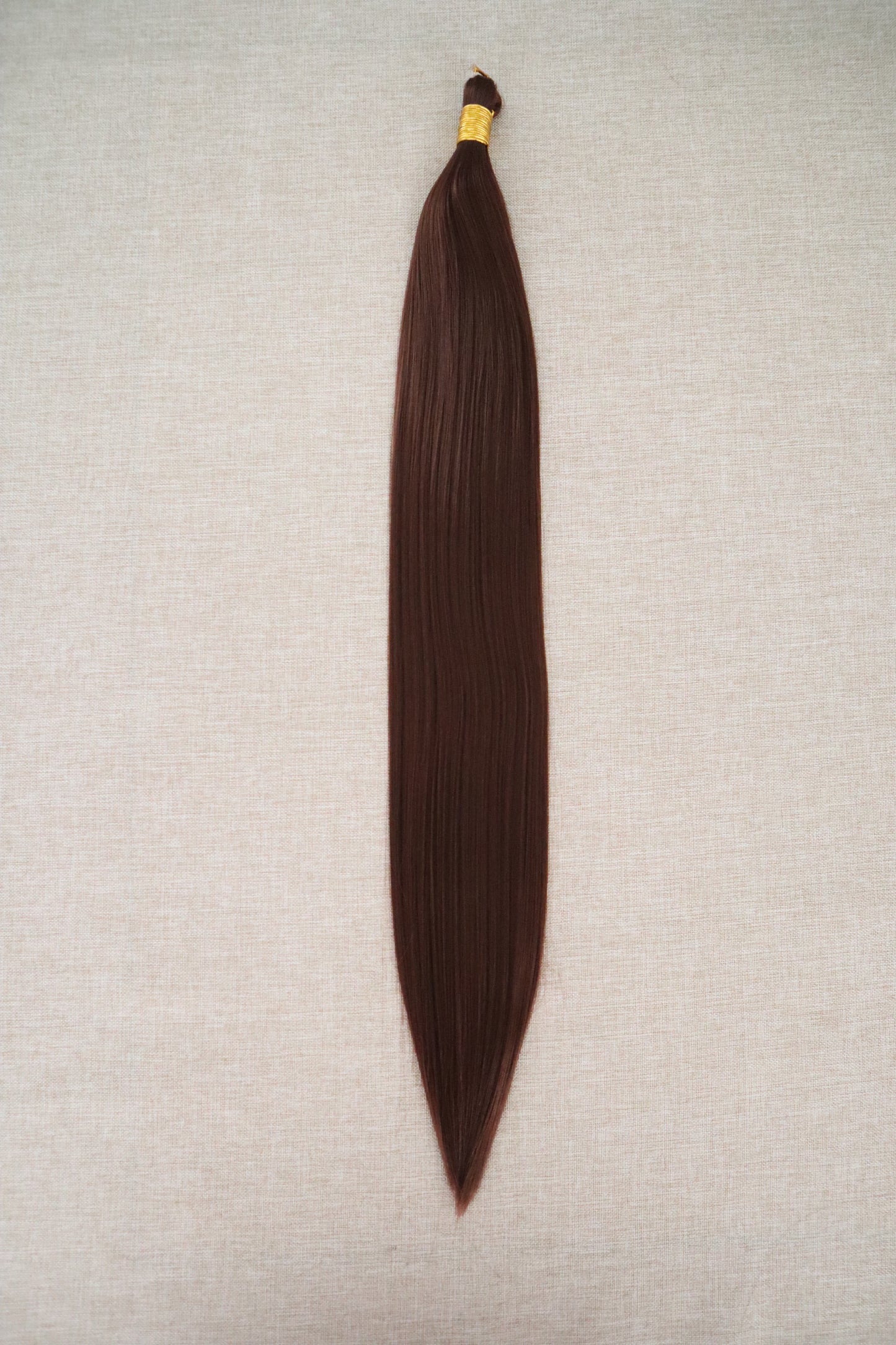Bone Straight Braiding Hair – Burgundy (99J)