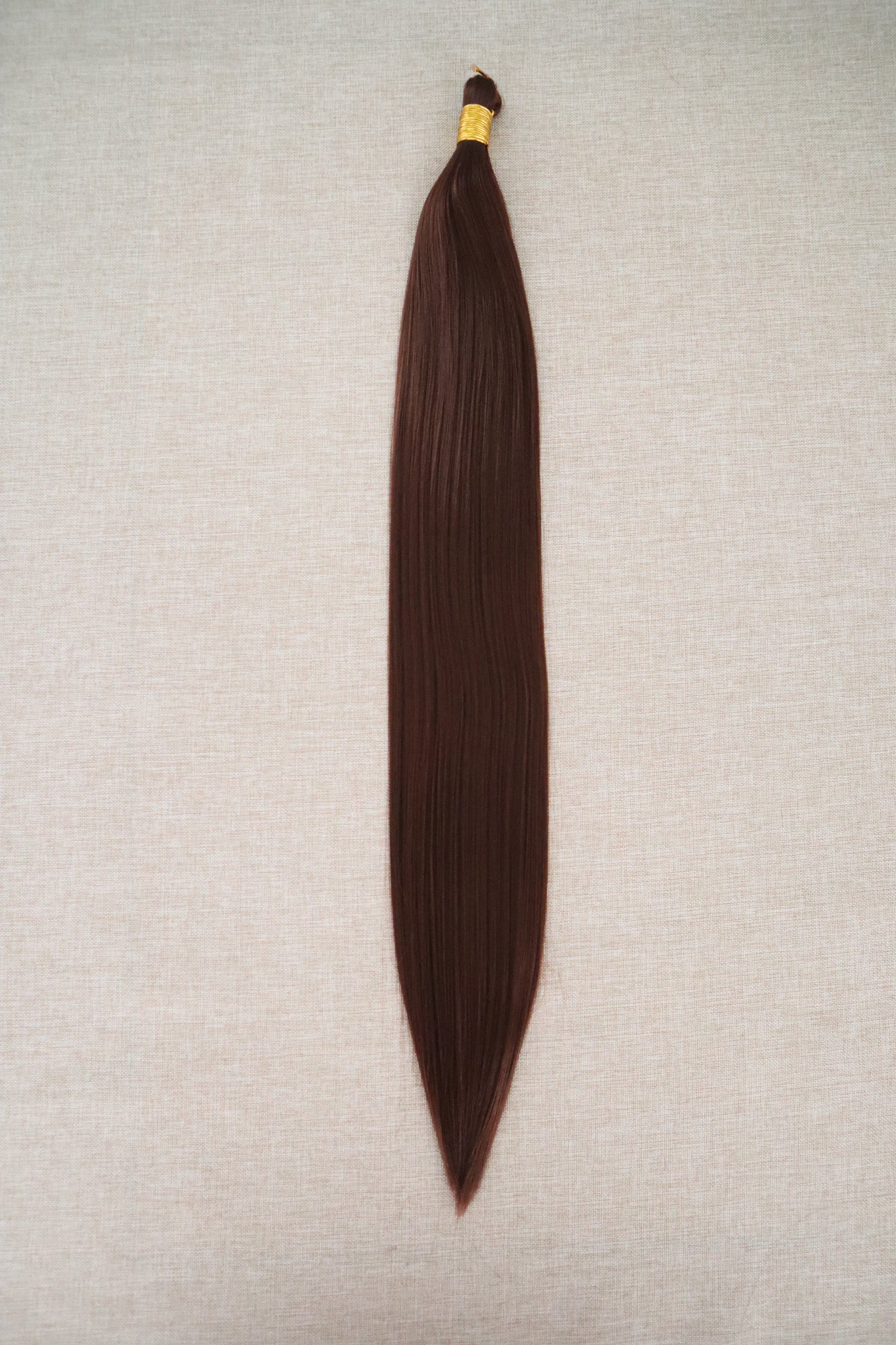 Bone Straight Braiding Hair – Burgundy (99J)