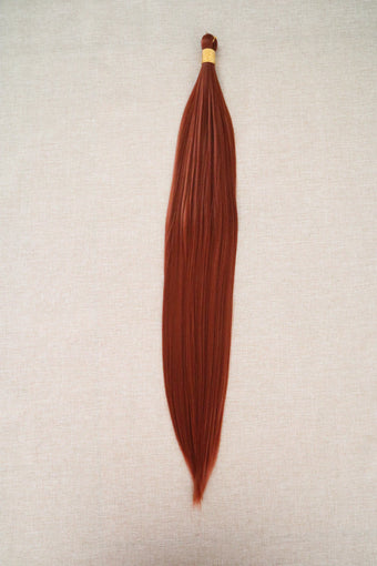 Bone Straight Braiding Hair – Copper (350)