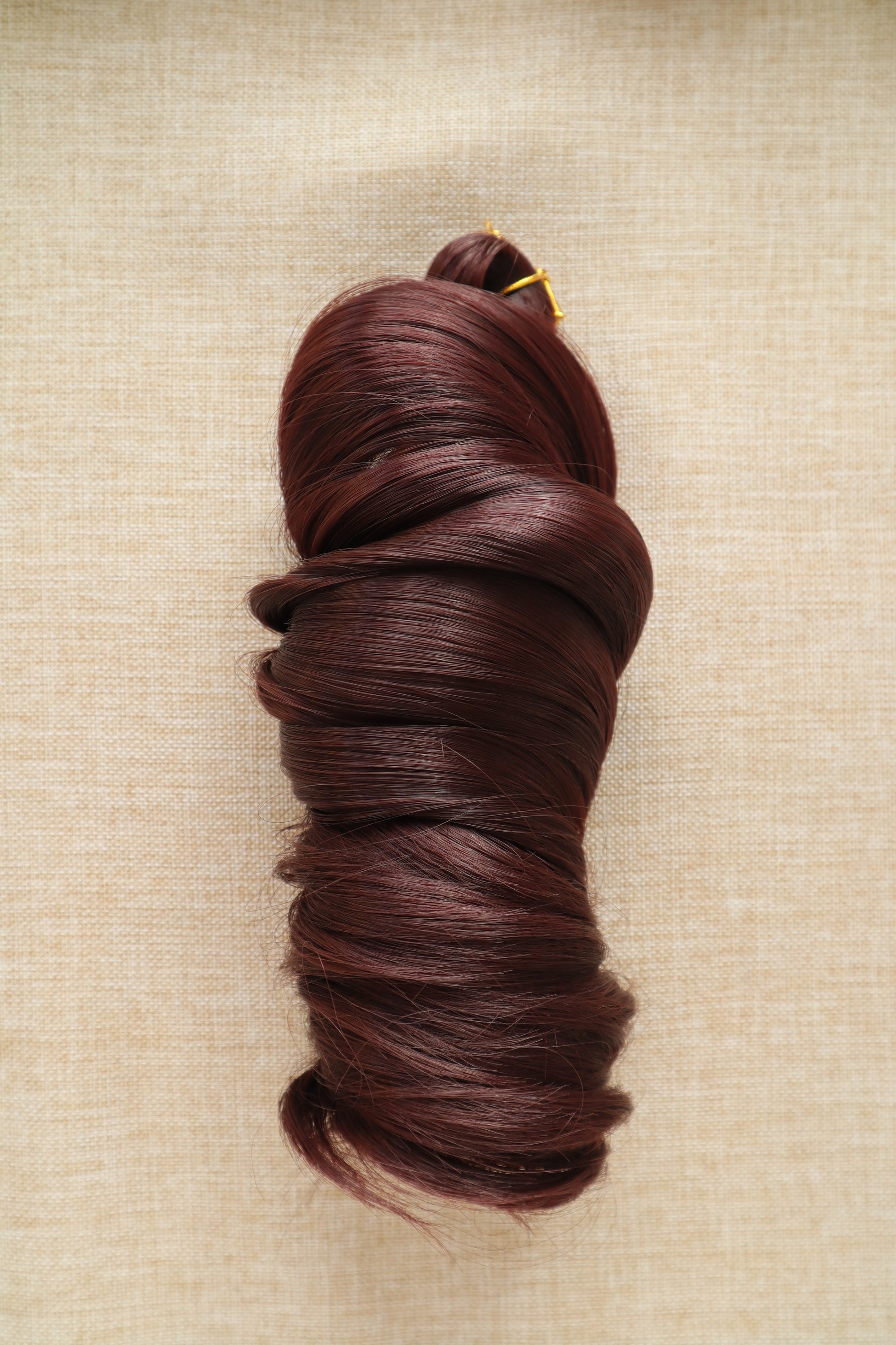 French Curl Braiding Hair – Burgundy (99J)