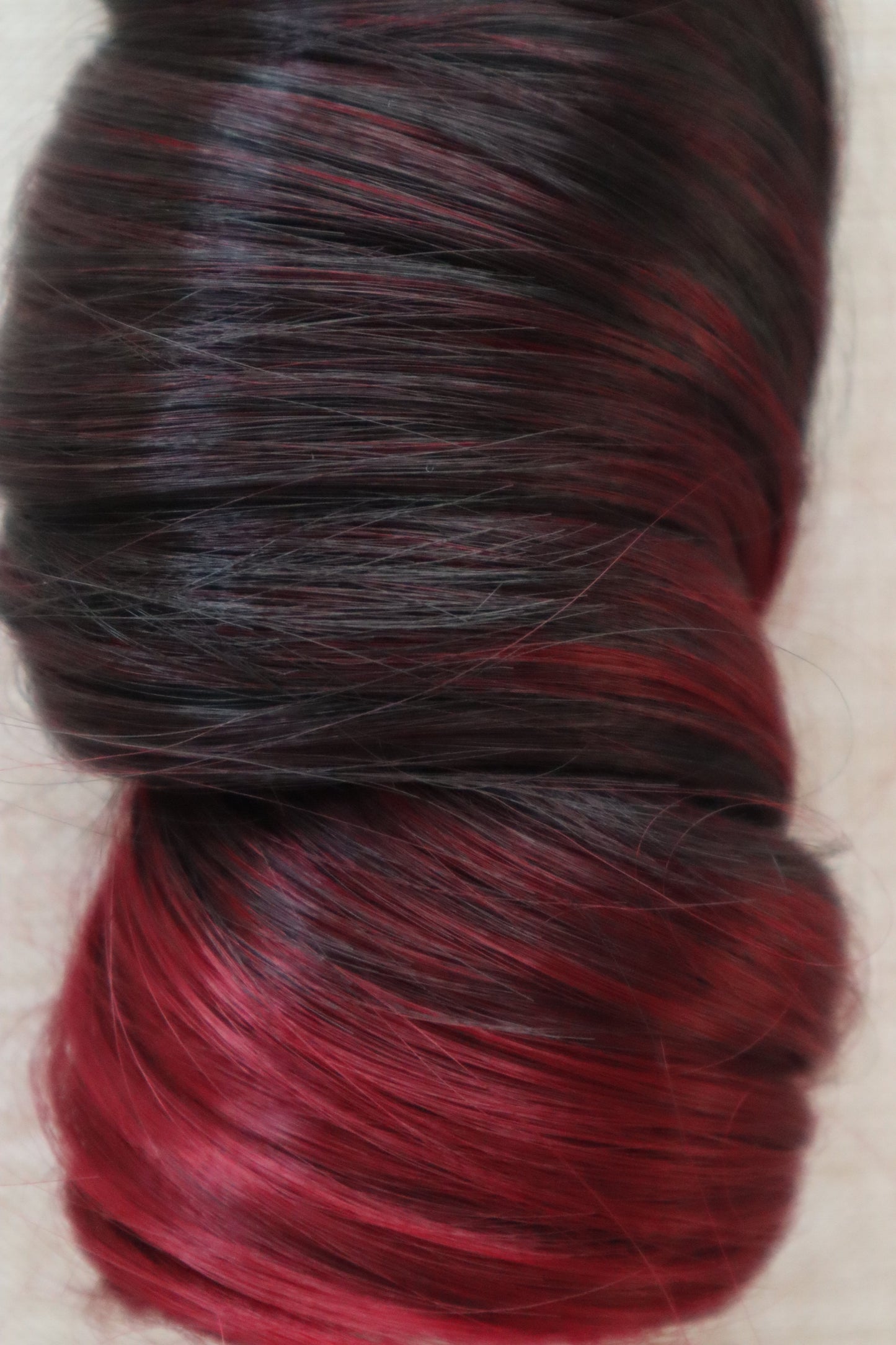 French Curl Braiding Hair – Black to Cherry (Tbug)