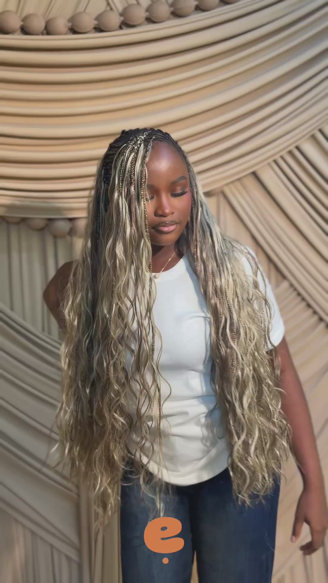 Body Wave Braiding Hair – Honey Blonde Mix (P27/613)